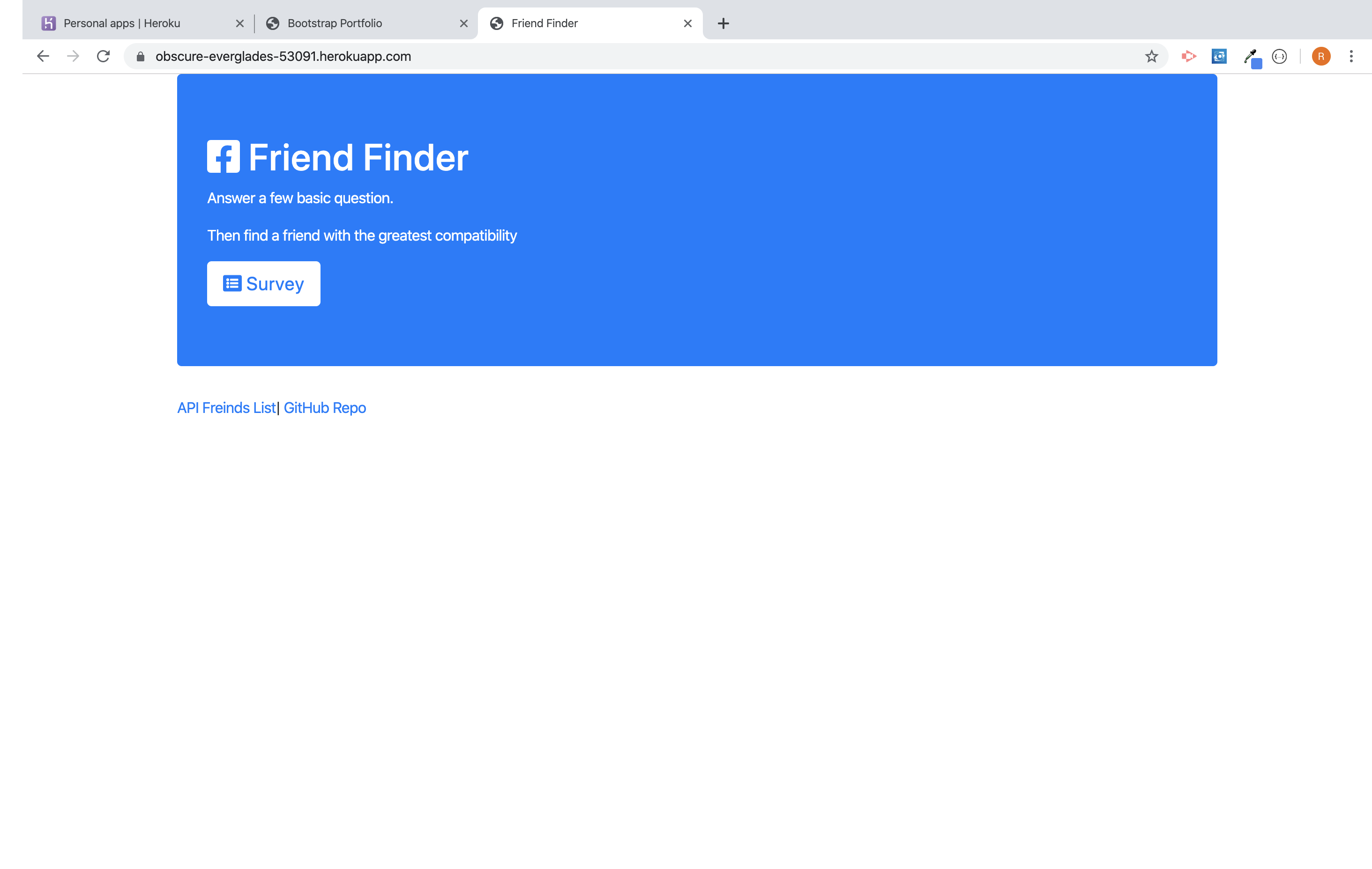 Friend Finder